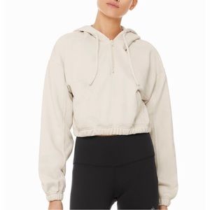 Cream Alo hoodie